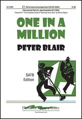 One In a Million SATB choral sheet music cover